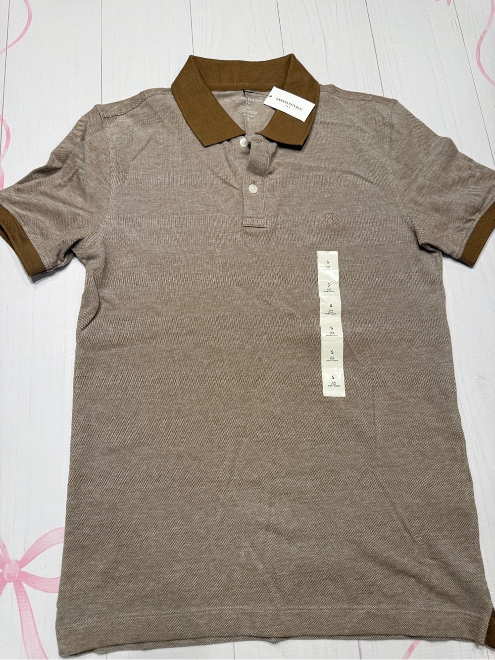 NWT Banana Republic polo shirt size small